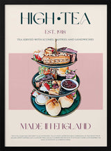 Elegant British High Tea Art Print UK — Food Elegant Wall Art — Kitchen — Wall It All Prints