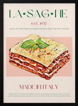Classic Italian Lasagna Art Print UK — Botanical Vibrant Wall Art — Kitchen — Wall It All Prints