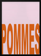Playful Pommes Typography