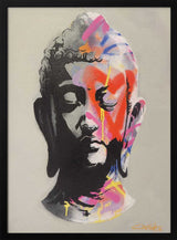 Graffiti Buddha Head Suzan Habib
