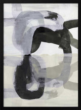 Modern Abstract Reflection Art Print UK — Abstract Calm Wall Art — Bedroom — Wall It All Prints