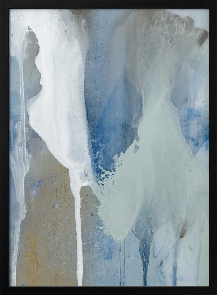 Ethereal Wavescape Art Print UK — Abstract Calm Wall Art — Bedroom — Wall It All Prints