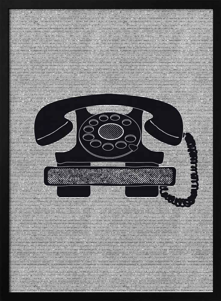 Retro Rotary Telephone