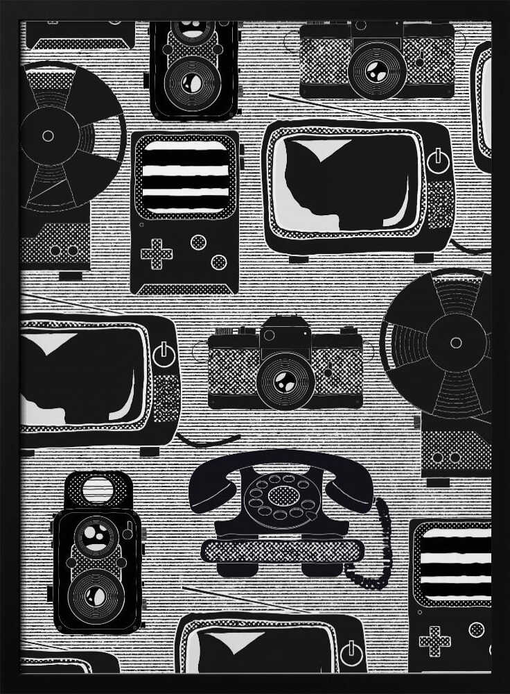 Retro Tech Cats