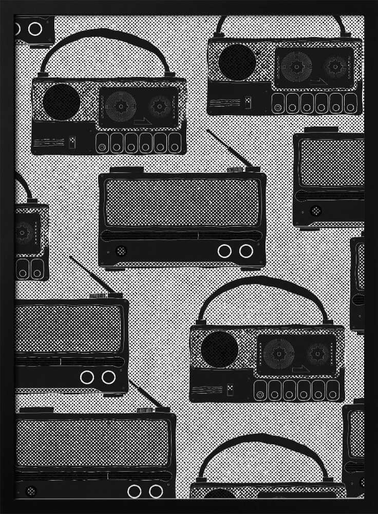 Vintage Radios Pattern