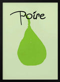 Minimalist Green Pear