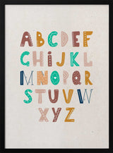Playful Boho Alphabet