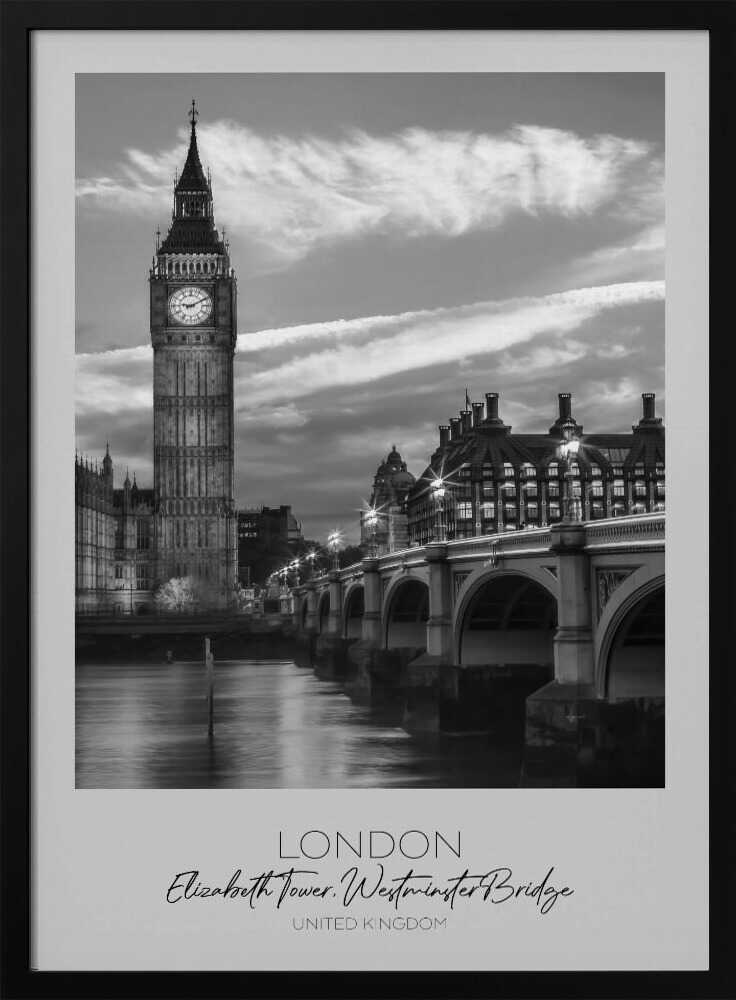 Big Ben Westminster Dusk Melanie Viola