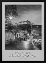 Historic Edinburgh Castle Night Melanie Viola