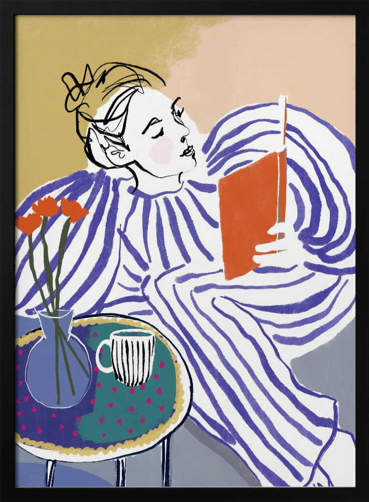 Cozy Reading Moment