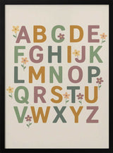 Floral Alphabet Joy