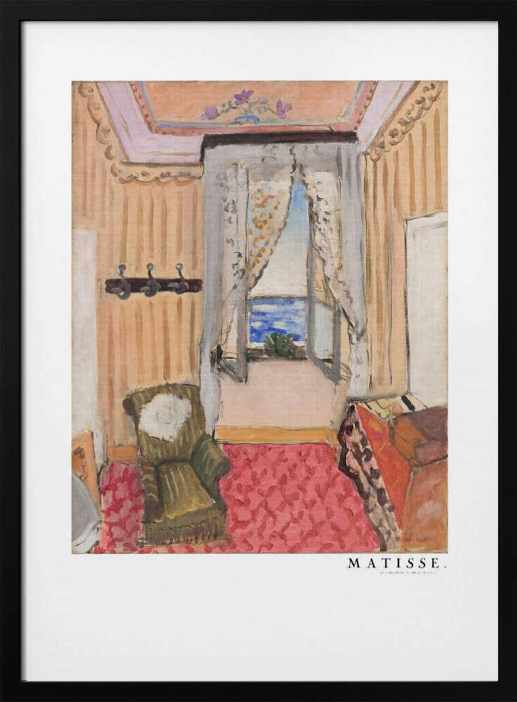 Ma Chambre Au Beau Rivage Boarder Henri Matisse