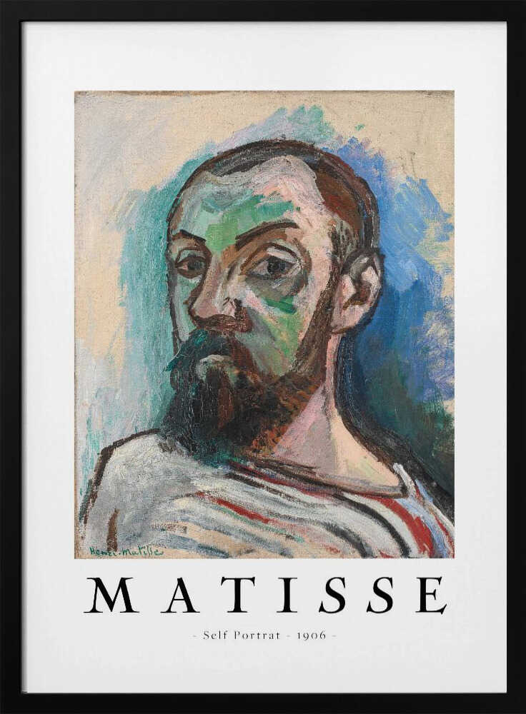 Self Portrait 1906 Poster Henri Matisse