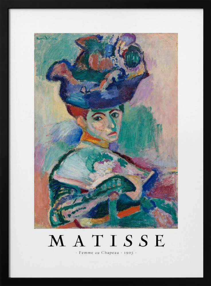 Woman With Hat 1905 Henri Matisse