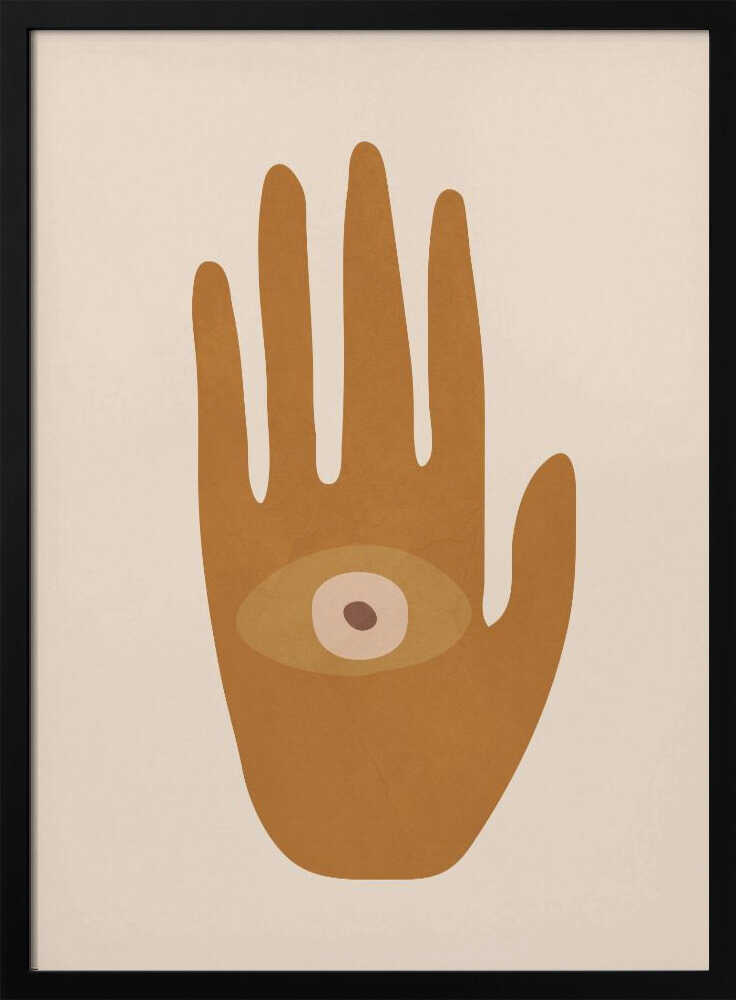 Mystic Hand Eye City Art