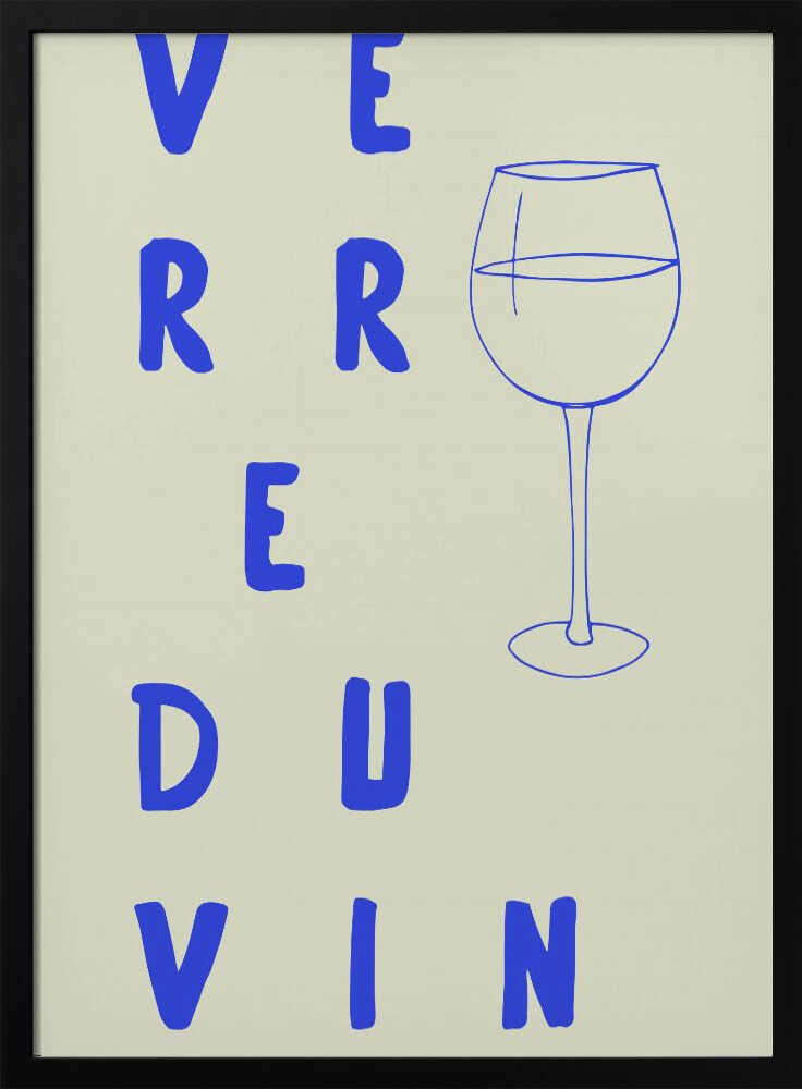 Verreduvin Art Print UK — Abstract Minimal Wall Art — Kitchen — Wall It All Prints