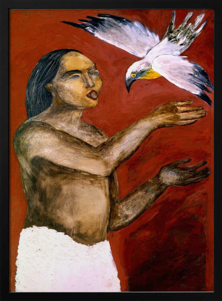 Shaman and Spirit Bird Kanat Ibragimov