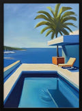 Sunny Coastal Poolside