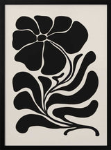 Black Floral Silhouette