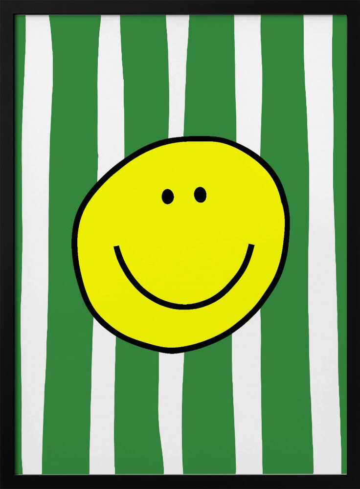 Smile Art Print UK — Portrait Fresh Wall Art — Bedroom — Wall It All Prints