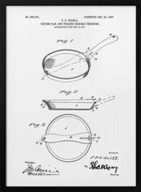 Frying Pan Patent Drawing