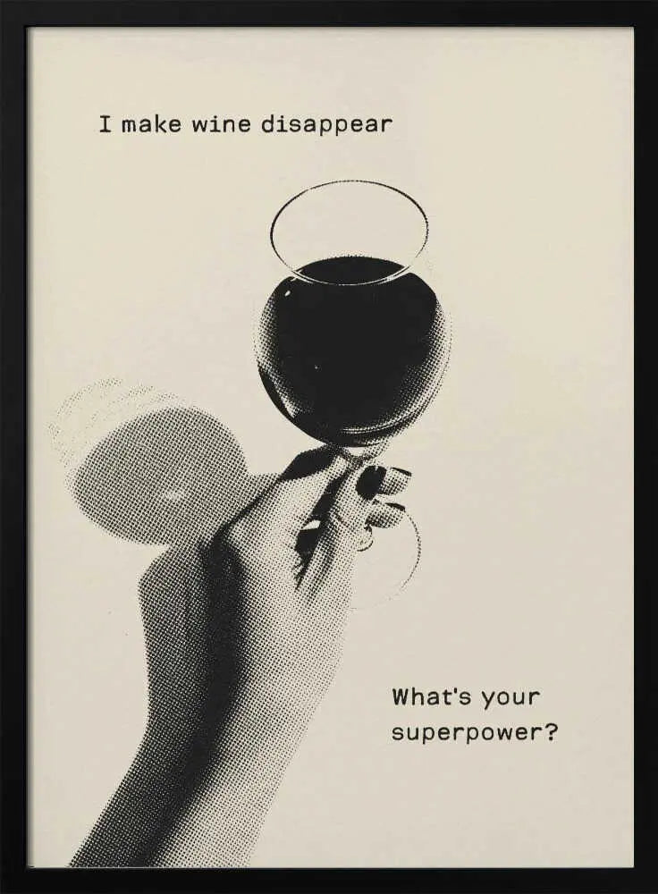 Retro Wine Drink