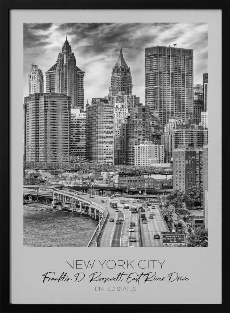 Manhattan East River Drive Melanie Viola