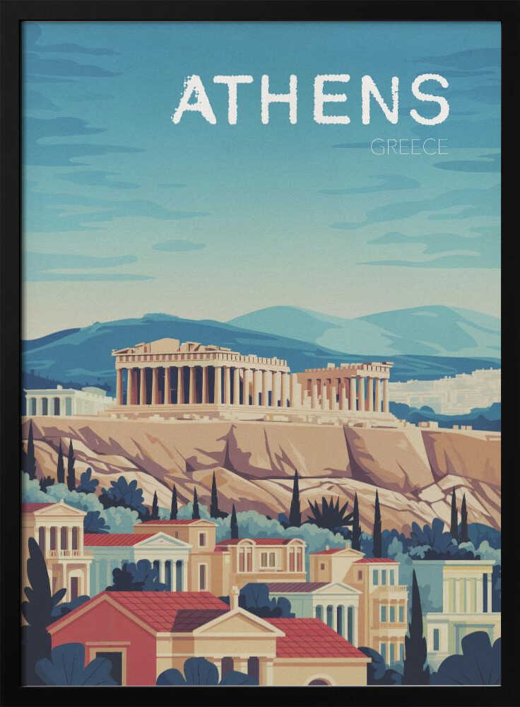 Athens Acropolis Vista Andreas Magnusson