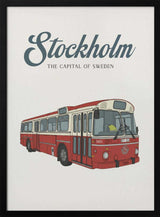 Classic Red Stockholm Bus Andreas Magnusson