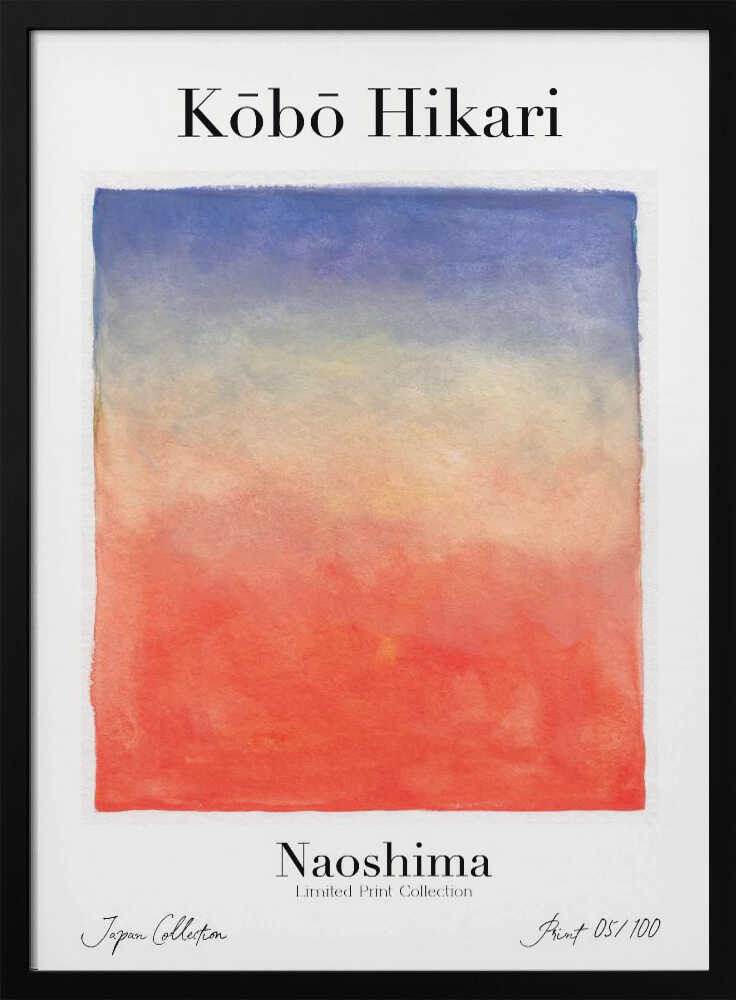 Kobohikarino46 Art Print UK — Abstract Vibrant Wall Art — Bedroom — Wall It All Prints