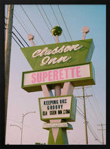 Groovy Roadside Motel Sign Art Print UK — Vintage Fresh Wall Art — Living Room — Wall It All Prints