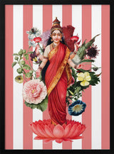 Goddess Lakshmi Floral Marja van den Hurk