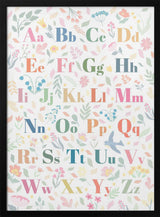 Pastel Floral Alphabet