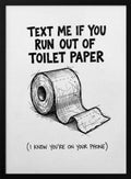 Text Me Toilet Paper