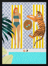 Tropical Tiger Pool Day