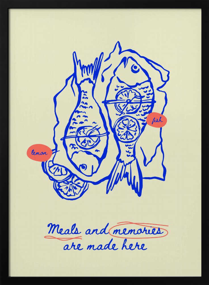 Summercollectionno34 Art Print UK — Food Fresh Wall Art — Kitchen — Wall It All Prints