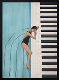Swimmer's Piano Dream