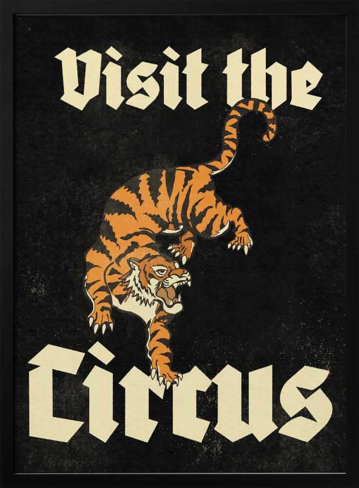 Roaring Circus Tiger