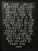 Spiritual Prayer Typography HUGO
