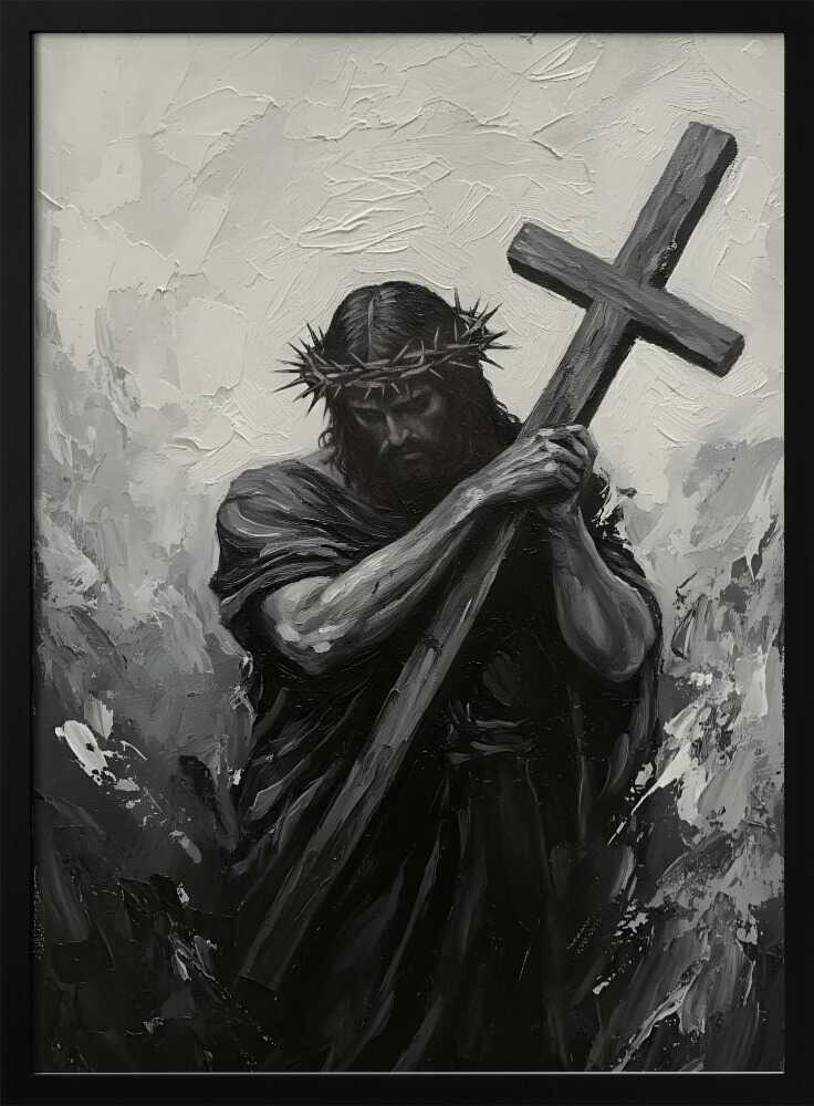 Jesus Carrying Cross HUGO