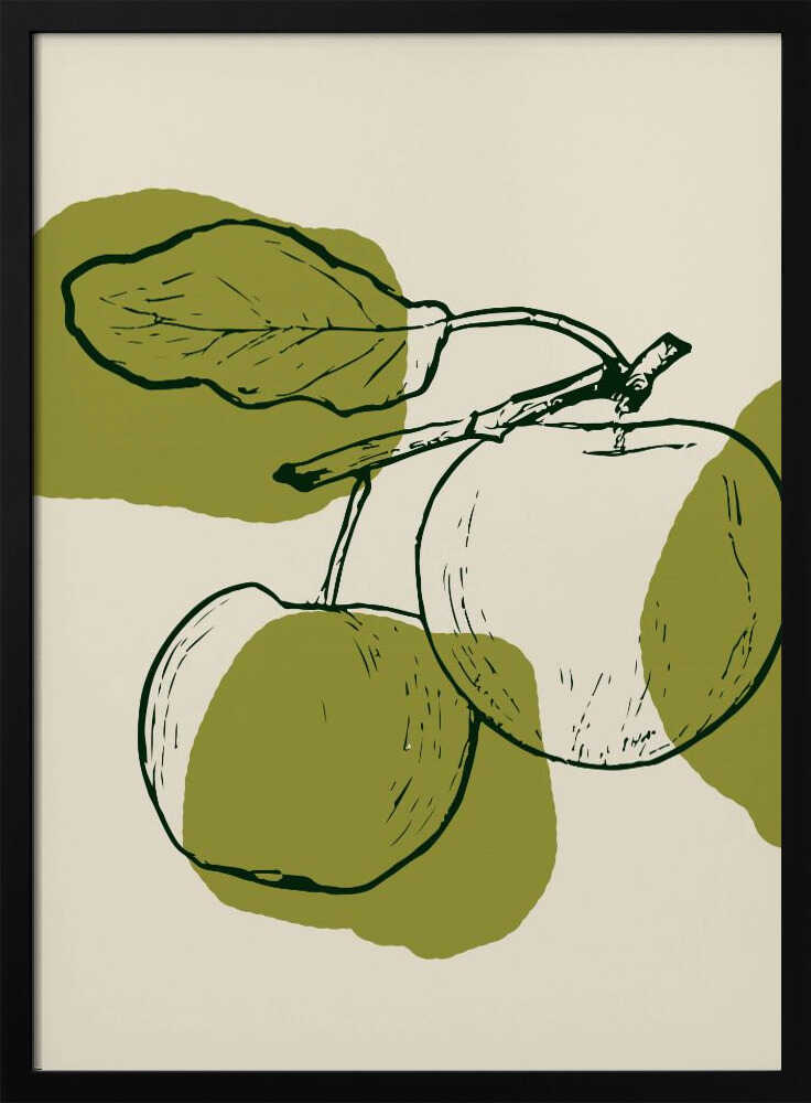 Applesno04 Art Print UK — Botanical Calm Wall Art — Kitchen — Wall It All Prints