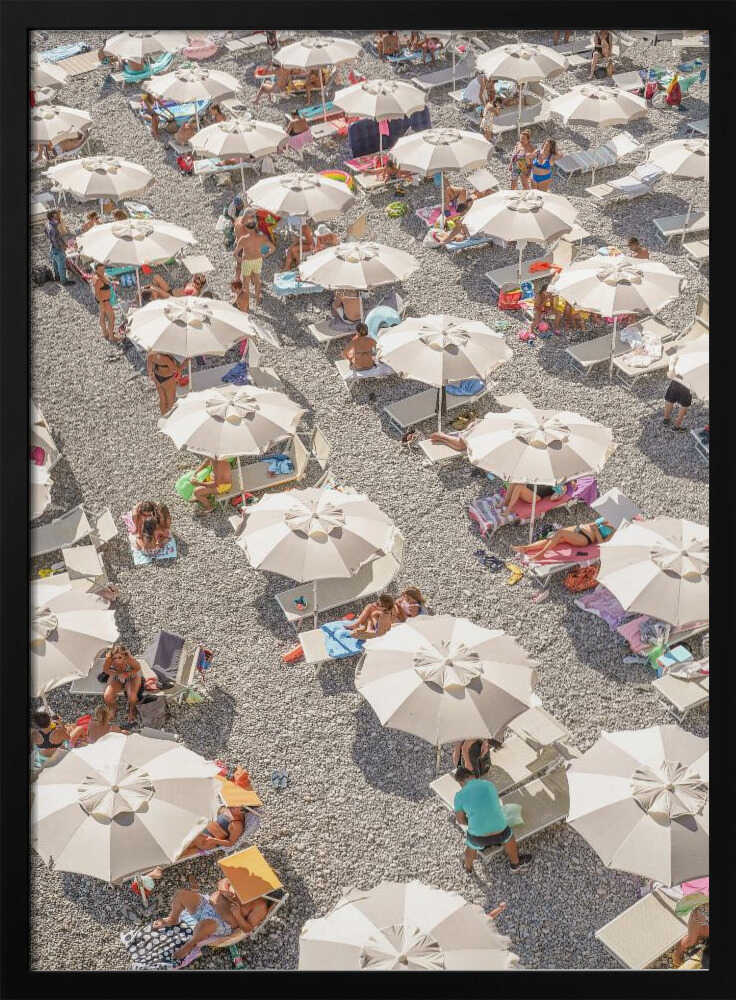 Crowded Summer Beach Day Henrike Schenk