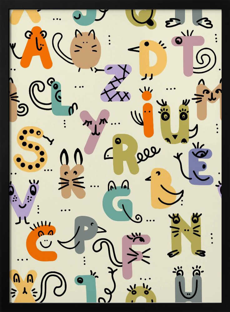 Whimsical Animal Alphabet