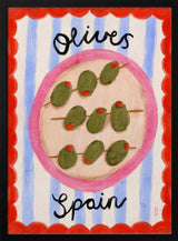 Spanish Olives Plate