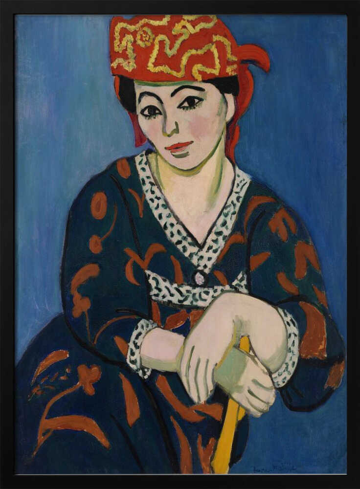 Henri Matisse's Red Madras Headdress (le Madras Rouge) (1907) Henri Matisse