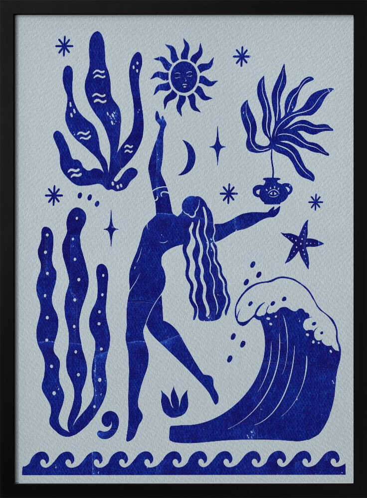 Celestial Ocean Woman Petra Lizde