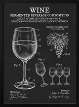 Vintage Wine Patent Drawing