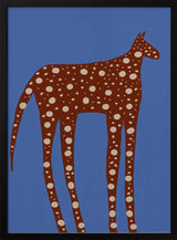 Spotted Long Legged Horse