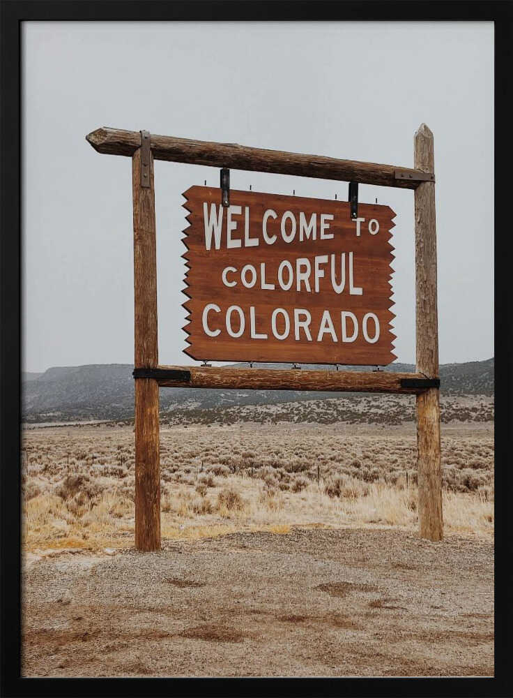 Colorful Colorado Welcome Del Mundo Imagery
