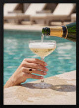 Luxury Poolside Champagne